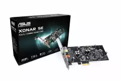 Звукова карта ASUS Xonar SE 5.1, Gaming Audio, PCIe                          