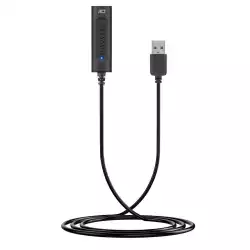 Звукова карта Ewent AC9360, 2.0, USB, 3.5 mm, Черна