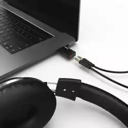 Звукова карта HAMA 2.0 Stereo, USB 2.0, Черен