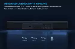 Звукова система 2.1 Creative Stage 360, Bluetooth 5.0, Dolby Atmos, HDMI 2.0, ARC, Черен