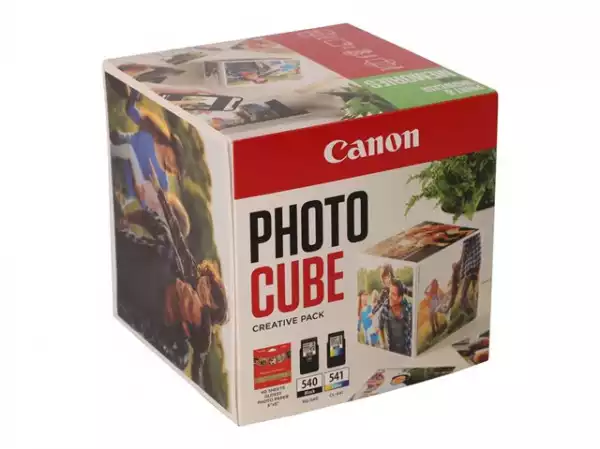 CANON PG-540/CL-541 Ink Cartridge Photo Cube Creative Pack White Green