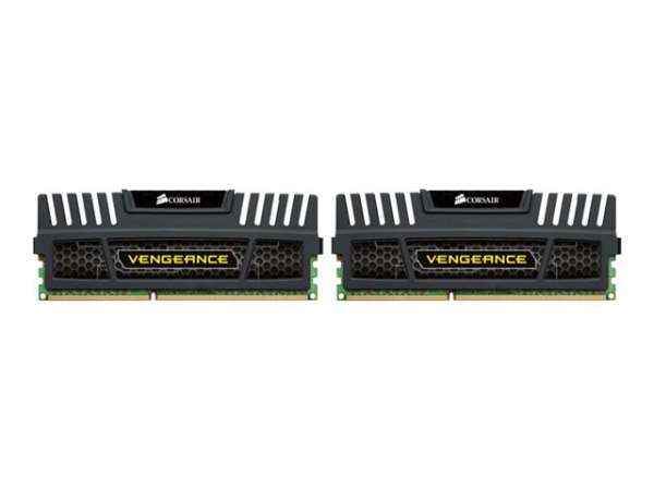 CORSAIR DDR3 1600MHz 16GB Kit 2x8GB 240 Dimm Unbuffered 9-9-9-24 Vengeance Heatspreader Dual Channel 1.5V