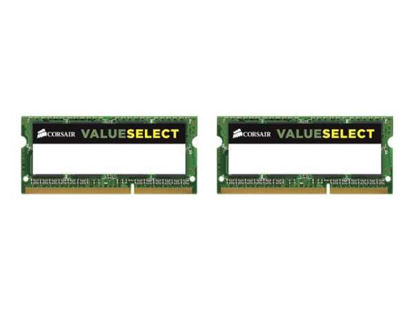 CORSAIR DDR3L 1600MHZ 16GB 2x204 SODIMM Unbuffered