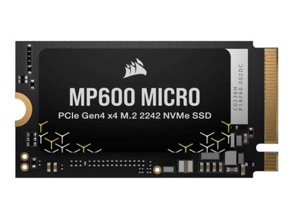 CORSAIR MP600 MICRO 1TB Gen4 PCIe x4 NVMe M.2 2242 SSD
