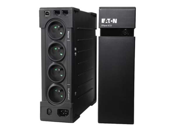 Eaton UPS Ellipse ECO 1200 USB FR rack/tower - AC 230 V - 750 Watt - 1200 VA - USB - French 8 Output - 2U - 19inch