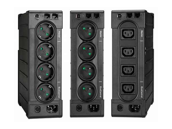 EATON UPS Ellipse PRO 1600 USB FR rack/tower - AC 230 V - 1000 Watt - 1600 VA - USB - French 8 Output - 2U - 19inch