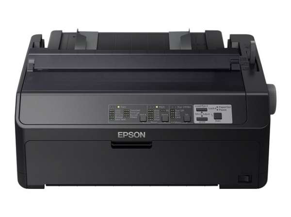 EPSON LQ 590IIN Printer Mono B/W dot-matrix Roll 21.6cm JIS B4 254mm width 360x180dpi 24 pin parallel USB 2.0 LAN serial