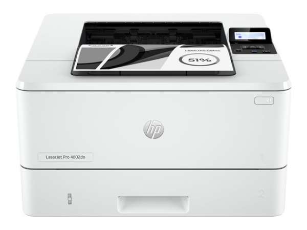HP LaserJet Pro 4002dn Printer Mono Duplex laser A4 4800x600dpi 40ppm 350sheets USB LAN