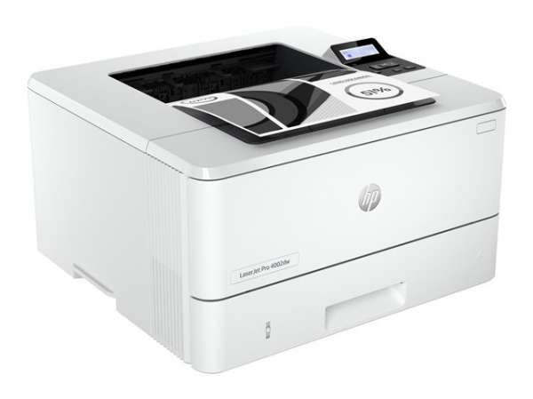 HP LaserJet Pro 4002dw Printer Mono Duplex laser A4 4800x600dpi 40ppm 350sheets USB LAN Bluetooth Wi-Fi