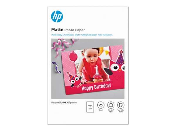 HP Matte FSC Photo Paper 4x6 25 sheets HP Matte FSC Photo Paper 4x6 25 sheets