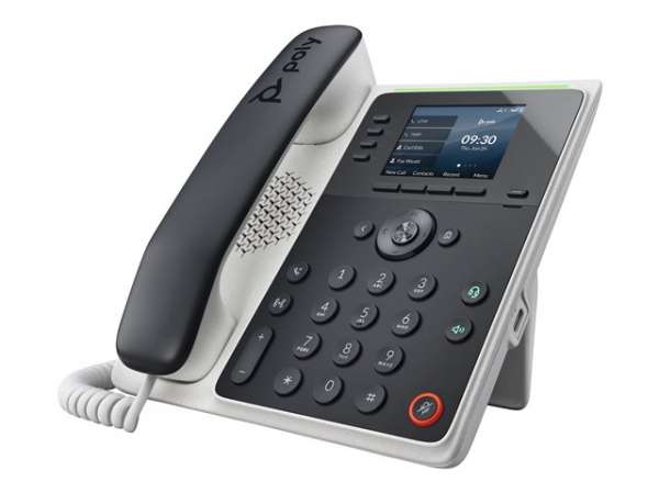 HP Poly Edge E220 IP Phone and PoE-enabled HP Poly Edge E220 IP Phone and PoE-enabled