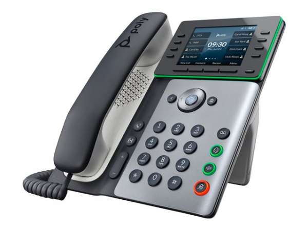 HP Poly Edge E350 IP Phone and PoE-enabled HP Poly Edge E350 IP Phone and PoE-enabled