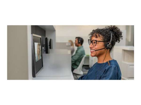 HP Poly EncorePro 545 EncorePro 500 series headset on-ear convertible wired active noise cancelling USB-A black