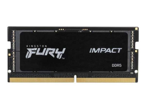 KINGSTON 16GB 4800MT/s DDR5 CL38 SODIMM FURY Impact KINGSTON 16GB 4800MT/s DDR5 CL38 SODIMM FURY Impact