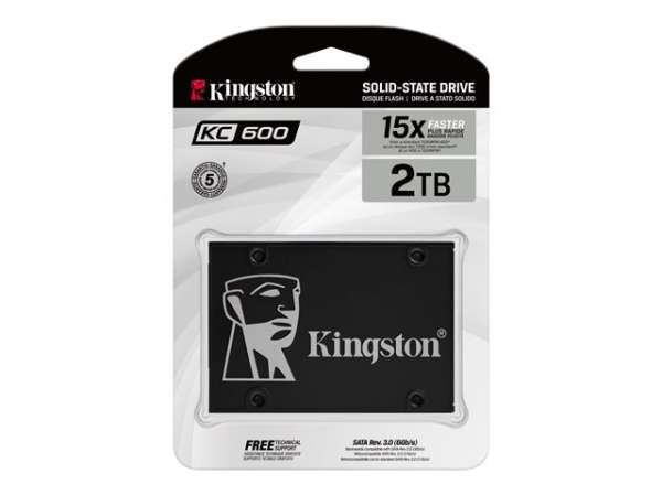 KINGSTON 2048GB SSD KC600 SATA3 2.5inch KINGSTON 2048GB SSD KC600 SATA3 2.5inch