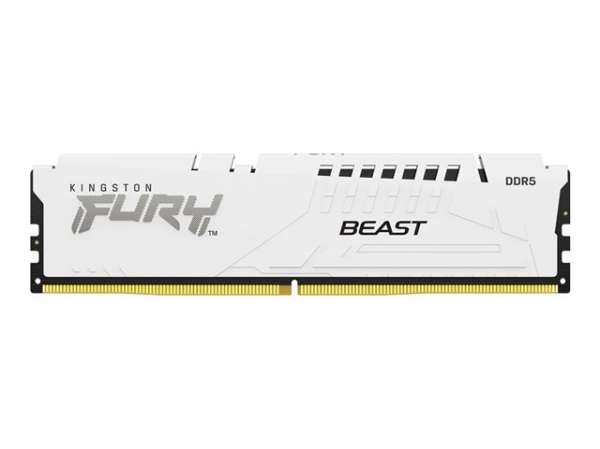 KINGSTON 32GB 6000MT/s DDR5 CL30 DIMM FURY Beast White XMP