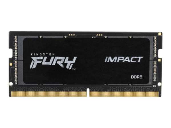 KINGSTON FURY Impact 16GB 6400MT/s DDR5 CL38 SODIMM XMP KINGSTON FURY Impact 16GB 6400MT/s DDR5 CL38 SODIMM XMP