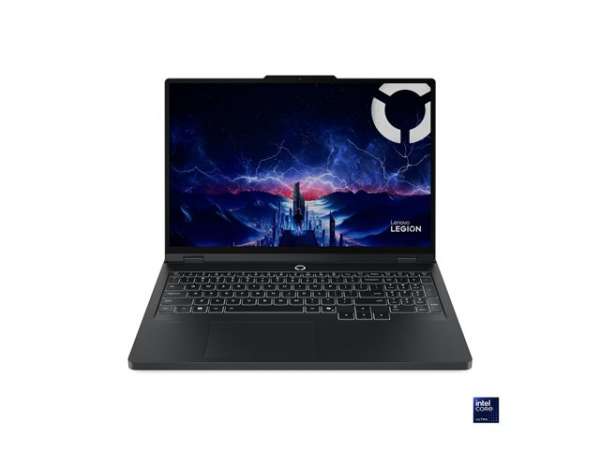 Лаптоп LENOVO Legion Pro 5 Intel Core Ultra 7 255HX 16inch WQXGA OLED 500N 165Hz HDR 16GB DDR5 512GB PCIe RTX5060 8GB NoOS Eclipse Black 3y