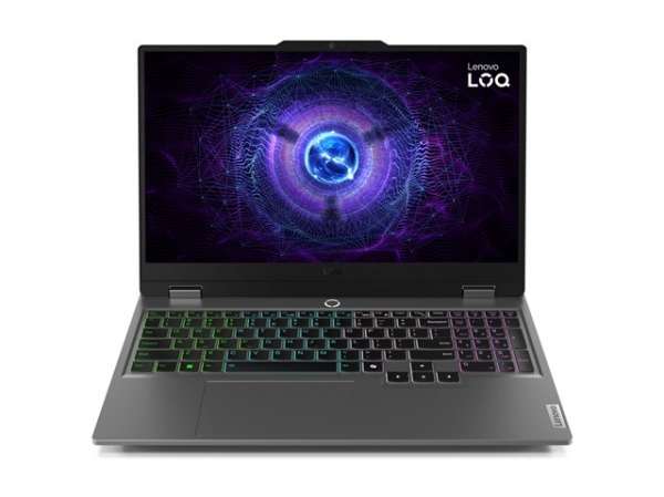 Лаптоп LENOVO LOQ Gaming Intel Core i7-13650HX 15.6inch FullHD 300N 144Hz sRGB 24GB DDR5 1TB PCIe RTX4060 8GB DOS Luna Grey 2y