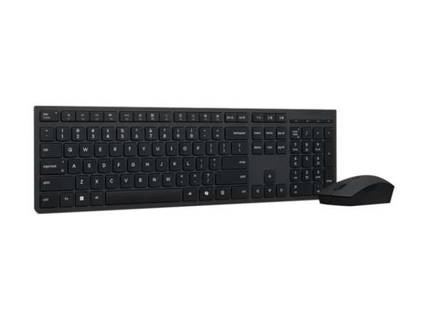 LENOVO Professional Wireless Rechargeable Keyboard and Mouse Combo AI - Bulgarian