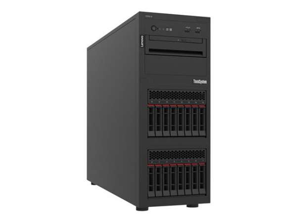 LENOVO ThinkSystem ST250 V2 Xeon E-2356G 6C 3.2GHz 12MB Cache 32GB UDIMM 8x2.5inch 5350-8i HS 750W Titanium XCC Ent
