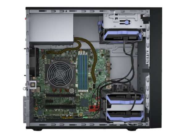 LENOVO ThinkSystem ST50 Xeon E-2224G 4C 3.5GHz 8MB Cache/71W SW RAID 1x8GB UDIMM 2x1TB SATA 250W Slim DVD-RW 3 year