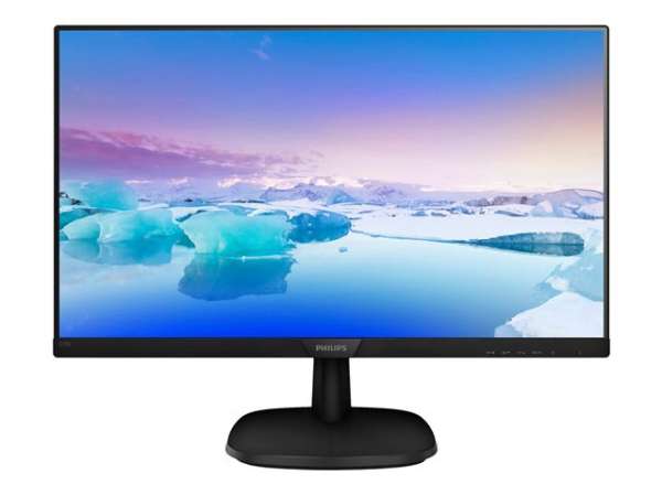 Монитор PHILIPS 273V7QJAB 27inch FHD 1920x1080 IPS 250cd 5ms LowBlue Flickerfree DP HDMI VGA Speaker tilt