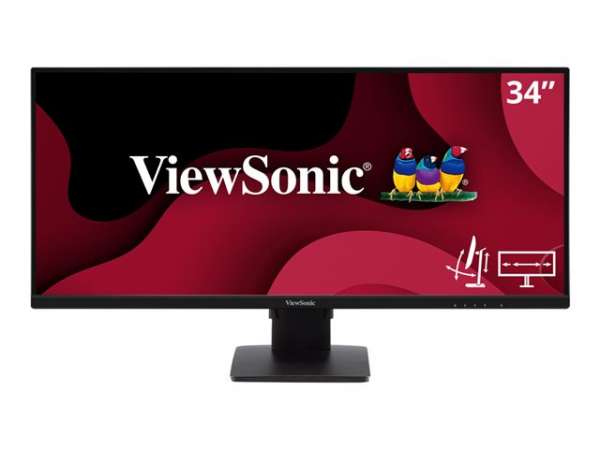 Монитор VIEWSONIC VA3456-MHDJ 34inch 21:9 3440x1440 SuperClear IPS LED 4ms 2xHDMI DisplayPort speakers