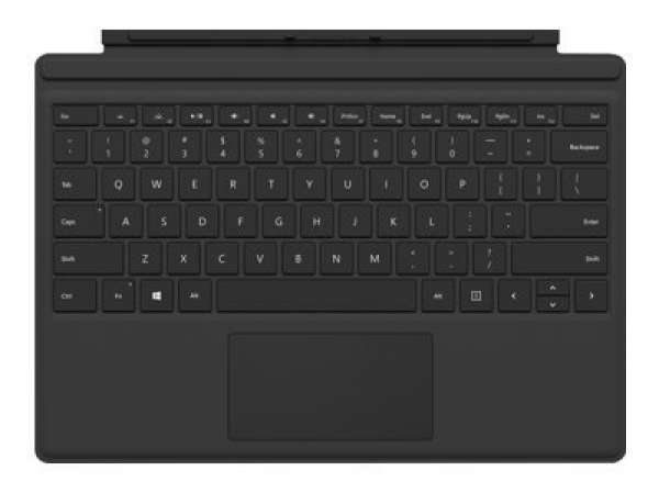MS Surface Pro Type Cover Commercial SC Hardware M1725 Black English International Poland (PL)