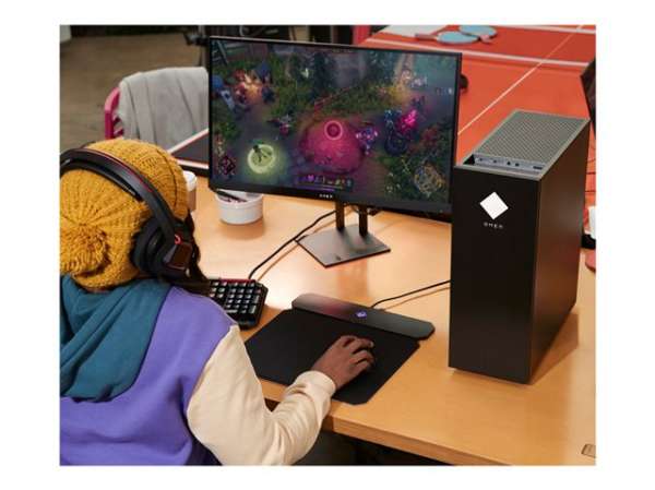 Настолен Компютър HP OMEN Desktop PC Intel Core i7-11700 8GB DDR4 512GB SSD NVMe NVIDIA GeForce RTX 3060Ti 8GB  W11H (BG)