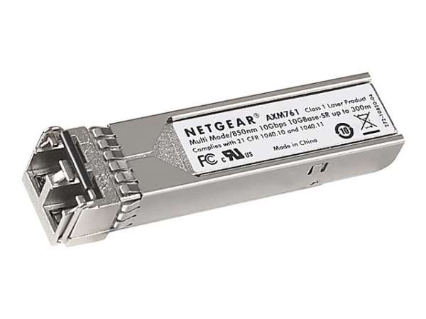 NETGEAR 10 Gigabit SR SFP+ Module for GSM7328S-200EUS and GSM7352S-200EUS
