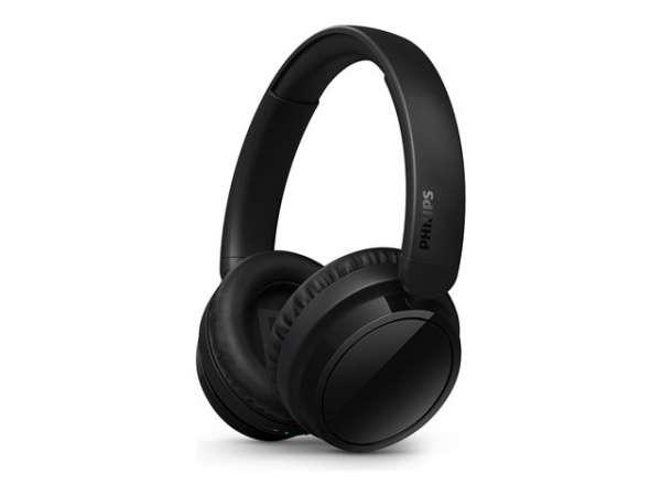 PHILIPS Wireless On Ear Headphone with mic 40mm drivers/closed-back black