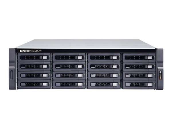 QNAP 16-Bay 3U Rackmount NAS Intel Xeon E-2236 6 cores/12 threads 3.4GHz processor 128GB ECC DDR4 ECC 16x2.5inch/3.5inch SATA