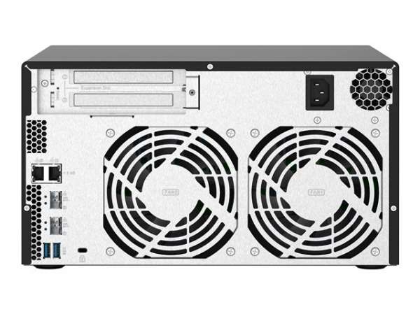 QNAP TS-832PX-4G 8-bay NAS server AL324 1.7GHz Quad Core 4GB DDR4 SODIMM Max. 16GB 2x10GbE SFP+ LAN + 2x2.5GbE