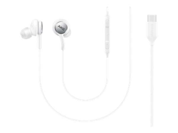 SAMSUNG Earphones USB-C Sound AKG 2 ways speaker White SAMSUNG Earphones USB-C Sound AKG 2 ways speaker White