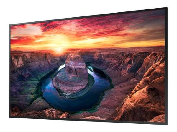 SAMSUNG QM43B 43inch UHD/4K 16:09 edge-LED 500nits Speakers 2x10W black 3xHDMI 2 DP 1.2 RS232 in/out USB 2 x 2 Ethernet