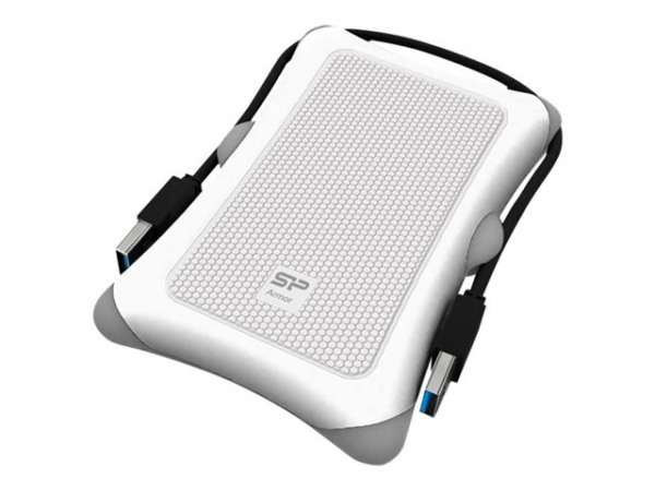 SILICON POWER External HDD Armor A30 2.5inch 1TB USB 3.0 Anti-shock White