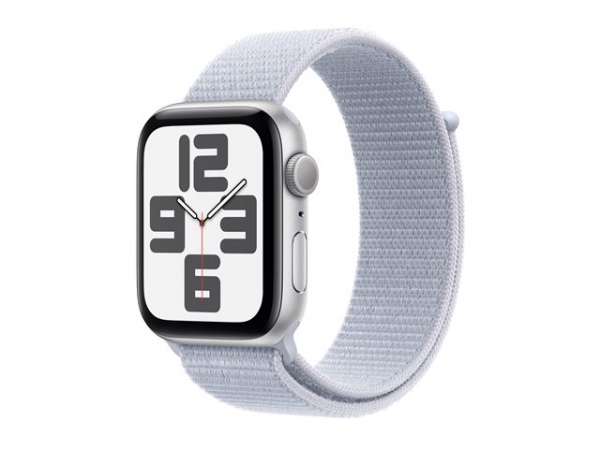 Смартчасовник APPLE Watch SE2 v3 GPS 44mm Silver Alu Case with Blue Cloud Sport Loop