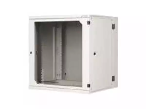 19 15U two-section wall-mounting rack, depth 600 mm with removable side panels