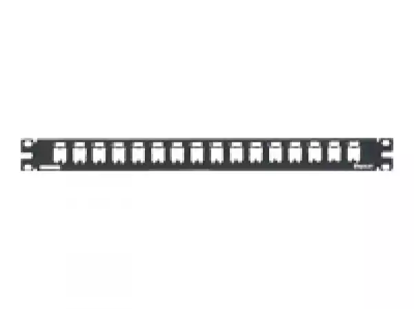 19 16-Port Modular Patch Panel Mini-Com, RoHS complaint