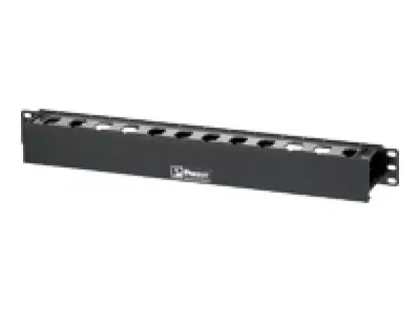 19 1U PatchLink Horizontal Cable Manager, front duct 38 x 76mm