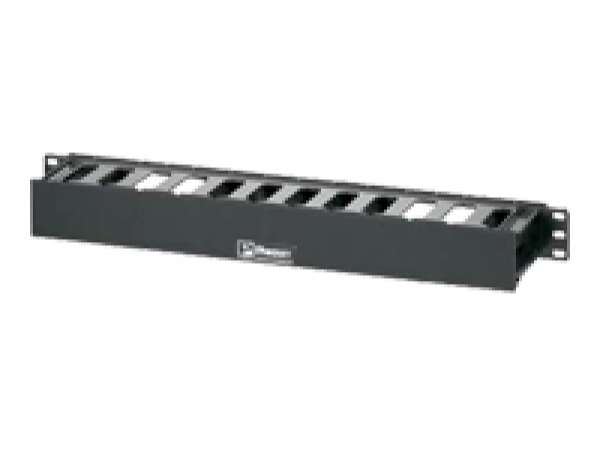 19 1U PatchLink Horizontal Cable Manager, front duct 38 x 94mm