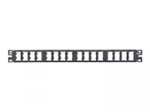 19 32 Port 1U High Density Snap-In Modular Patch Panel, RoHS complaint