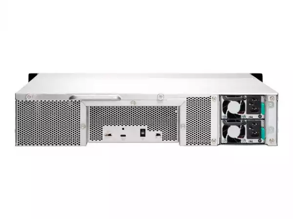 QNAP TL-R1200C-RP 12-bay 2U rackmount USB-C 3.1 Gen2 10Gbps JBOD expansion unit QNAP TL-R1200C-RP 12-bay 2U rackmount USB-C 3.1 Gen2 10Gbps JBOD expansion unit