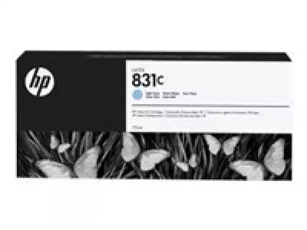 HP 831C 775ml Light Cyan Latex Ink Cartridge