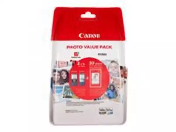 CANON 1LB CRG PG-560XL/CL-561XL PHOTO VALUE BL 4x6 Phot PaperGP-501 50sheets + XL Black & XL Colour Cartridges
