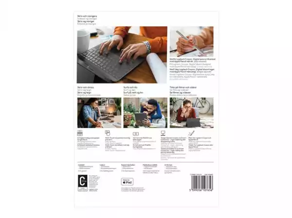 LOGITECH Combo Touch for iPad 10th gen - OXFORD GREY - (US) LOGITECH Combo Touch for iPad 10th gen - OXFORD GREY - (US)