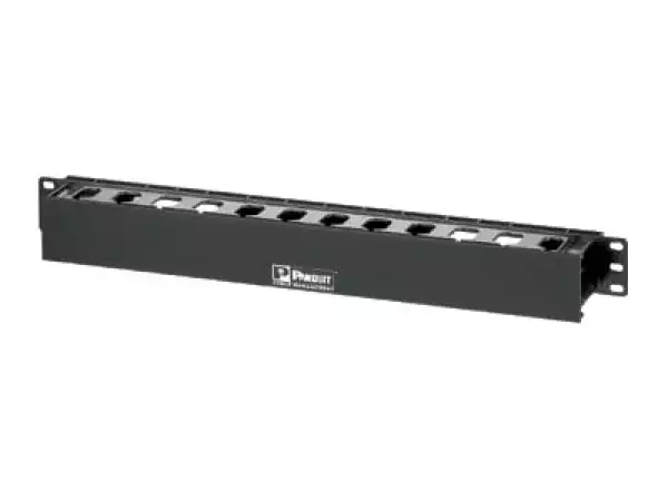 19 1U PatchLink Horizontal Cable Manager, front duct 38 x 76mm