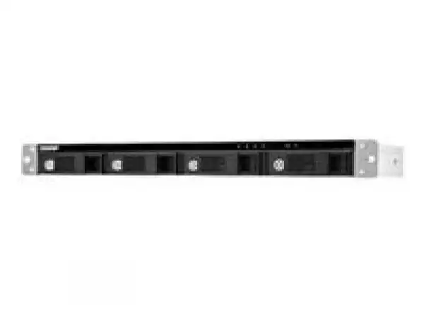 QNAP TR-004U 4-bay Rackmount 1U 12 short-depth rackmount 3.5inch SATA HDD USB 3.0 type-C hardware RAID external enclosure QNAP TR-004U 4-bay Rackmount 1U 12 short-depth rackmount 3.5inch SATA HDD USB 3.0 type-C hardware RAID external enclosure