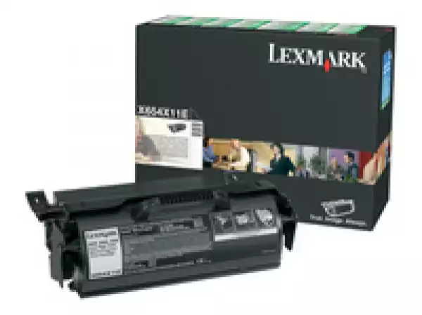 LEXMARK X654 X656 X658 toner cartridge black extra high capacity 36.000 pages 1-pack return program